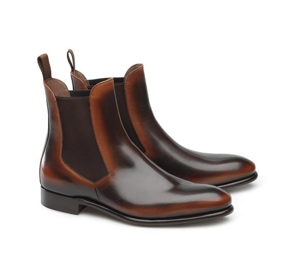 austin block heel chelsea boot